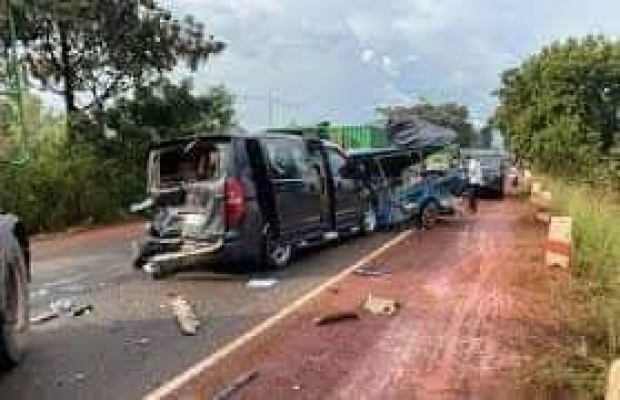 ស្លាប់៥នាក់ និងរបួស៨នាក់ ក្នុងគ្រោះថ្នាក់ចរាចរណ៍ទូទាំងប្រទេសថ្ងៃទី៣០ ខែឧសភា ឆ្នំា២០២១