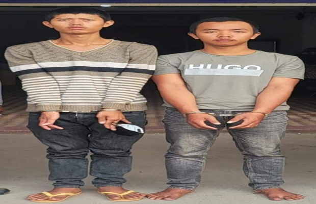 ជនសង្ស័យចំនួន០២នាក់ត្រូវជាប់អន្ទាក់សមត្ថកិច្ចជាលេីកទីពីរដោយមិនចេះរាងចាល...!