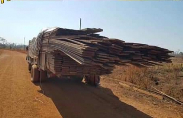 ចេញផ្សាយថ្ងៃទី ០៧ ខែមិនា ឆ្នាំ ២០២០ បទល្មើសដឹកជញ្ជូនឈើ នៅក្នុងខេត្តក្រចេះ កំពុងសម្រុកដឹកយ៉ាងគគ្រឹកគគ្រេង ពីសំណាក់ឈ្មួញឈ្មោះ ចាន់ ម៉េងហាំង !