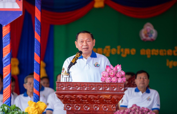 ឯកឧត្តម ឆាយ ឫទ្ធិសែន រដ្ឋមន្ត្រីក្រសួងអភិវឌ្ឍន៍ជនបទ បានអញ្ជើញជាអធិបតីក្នុងពីធីប្រកាសទទួលស្គាល់ខេត្តស្ទឹងត្រែង ទទួលបានជ័យលាភីបញ្ចប់ការបន្ទោបង់ពាសវាលពាសកាល (ODF)